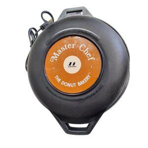 Master Chef Northern Electric Donut Maker With Nonstick Plates For Easy Baking